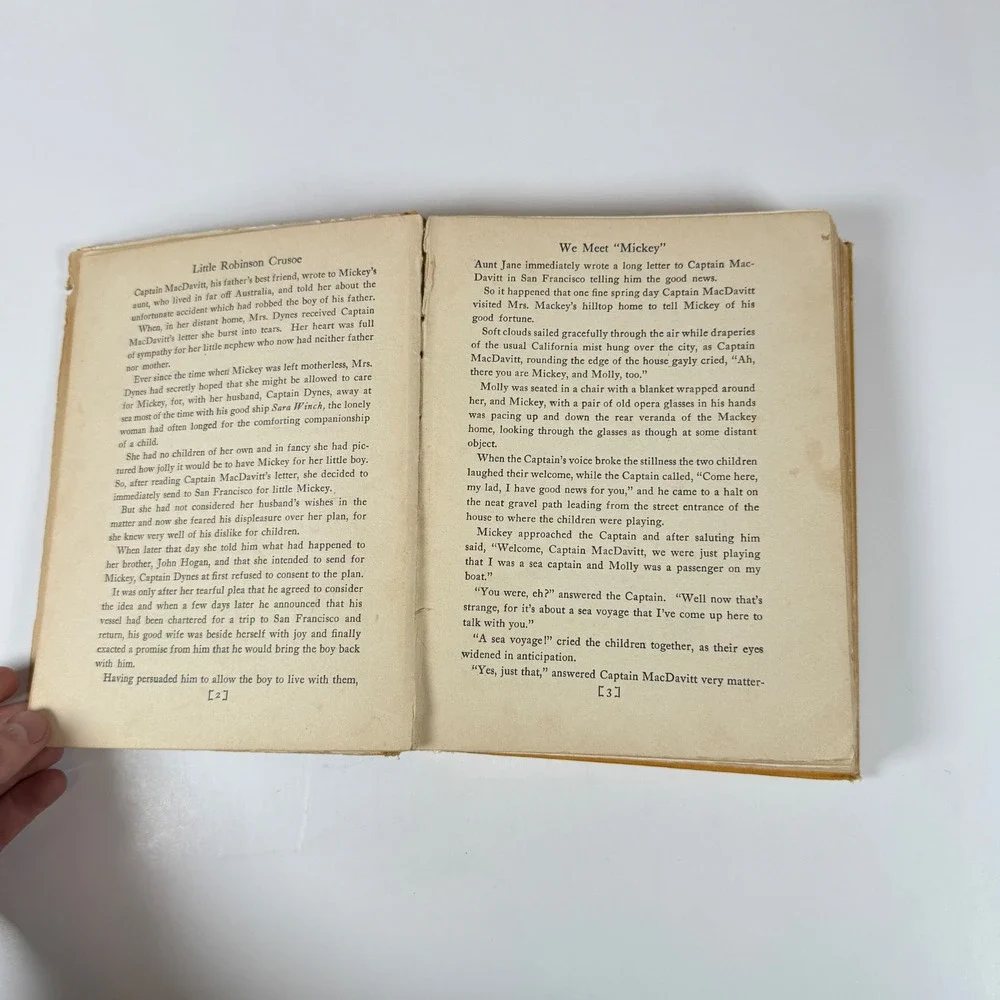 Little Robinson by Charles Donald Fox 1925 Antique book